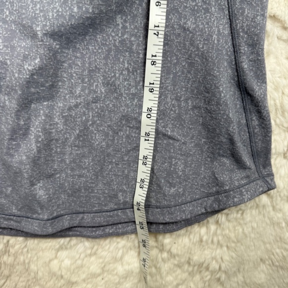 Lululemon Outrun Long Sleeve Jacquard Arctic Ice Grey Shirt Women's Small - Picture 7 of 7